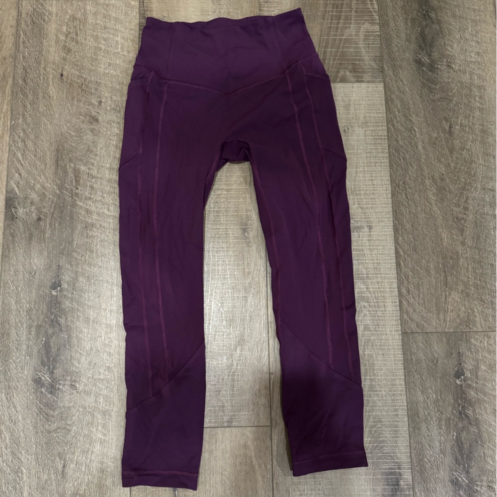 lululemon athletica Purple Leggings Capri